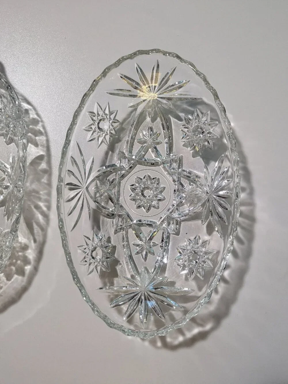 Pair Vintage Anchor Hocking 